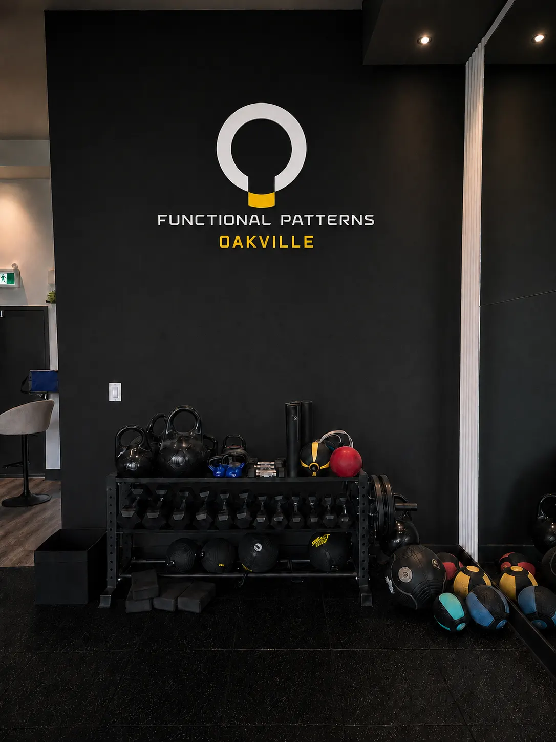 The Functional Patterns Oakville studio at 61 Burnhamthorpe Road East